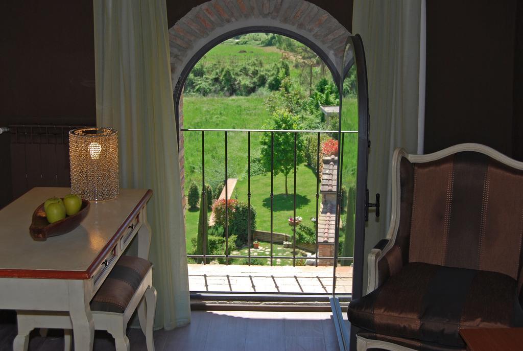 Molino Di Foci Pensionat San Gimignano Værelse billede