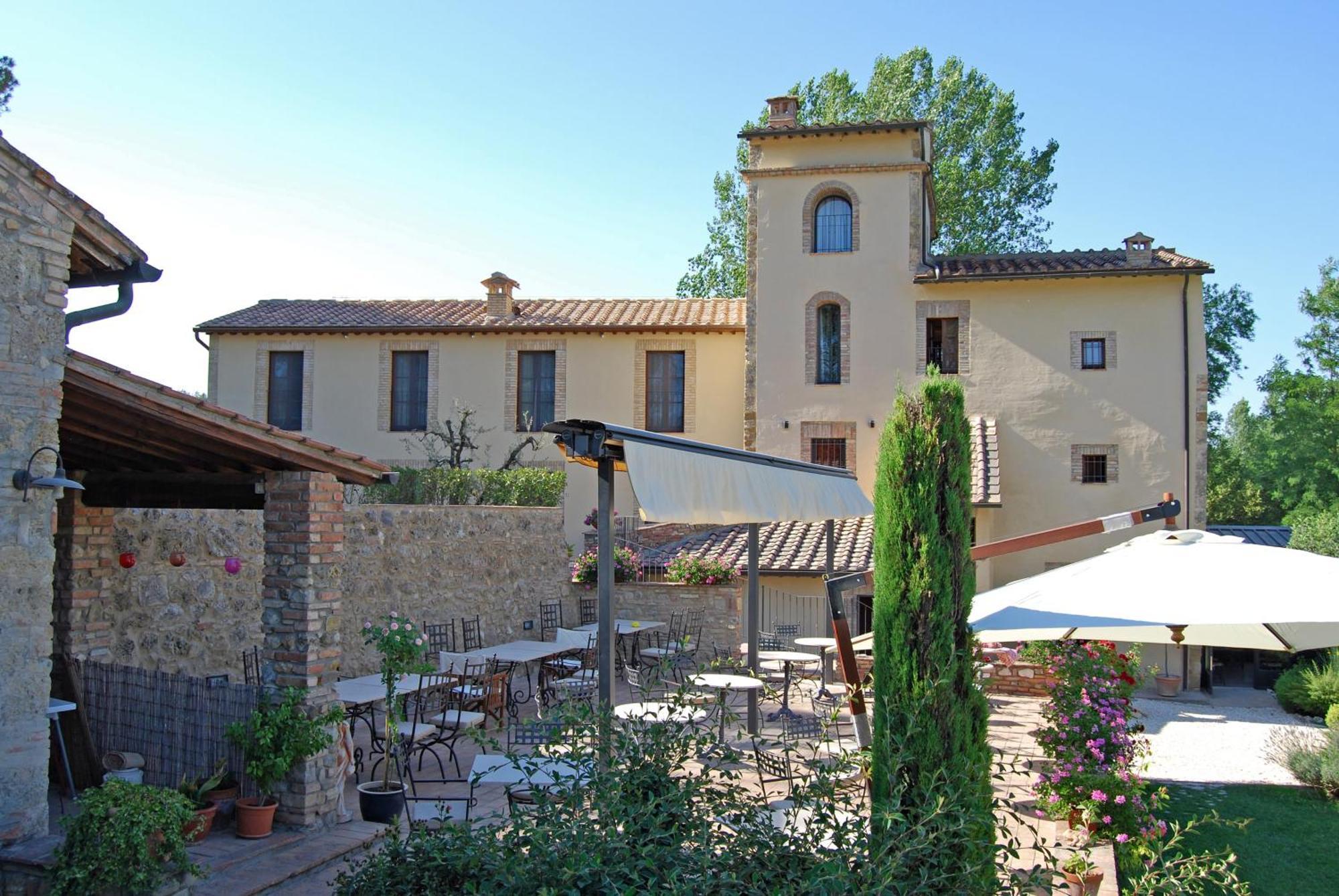 Molino Di Foci Pensionat San Gimignano Eksteriør billede