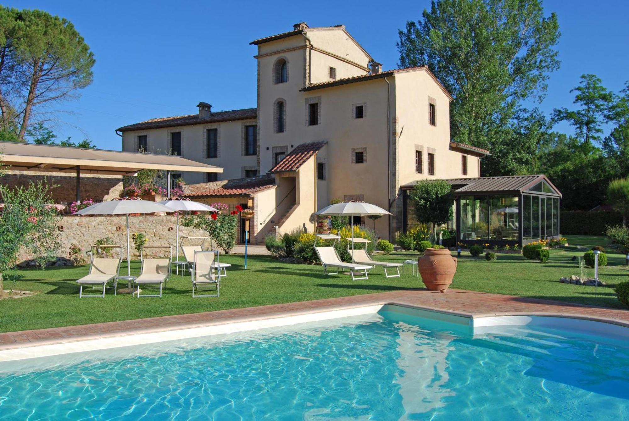 Molino Di Foci Pensionat San Gimignano Eksteriør billede