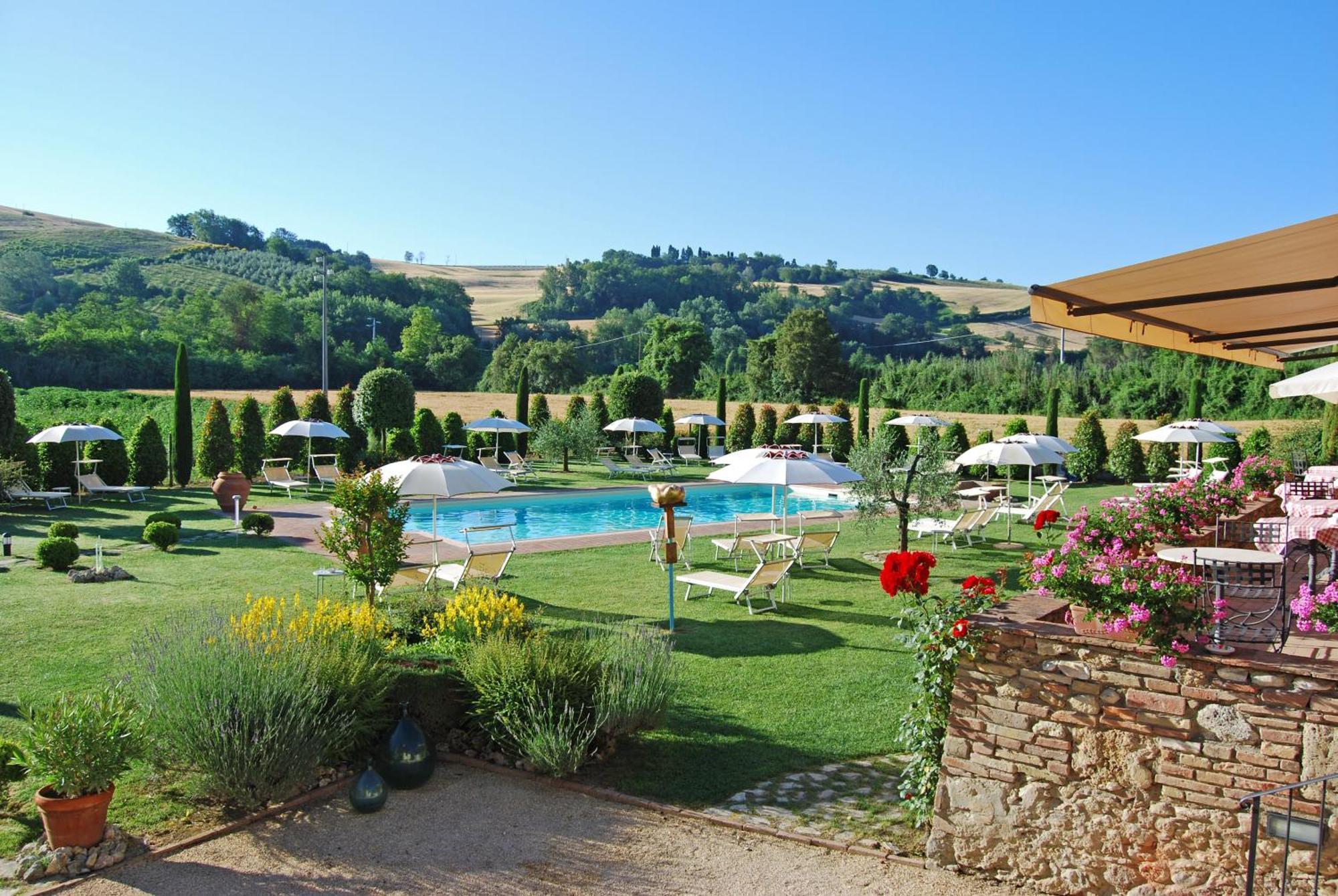 Molino Di Foci Pensionat San Gimignano Eksteriør billede